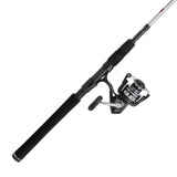 PENN 7’ Pursuit IV 2-Piece Fishing Rod and Reel (Size 4000) Nearshore/Offshore Spinning Combos, 7’, 1 Graphite Composite Fishing Rod with 5 Reel, Durable and Lightweight, Black/Silver PENN
