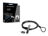 CONCEPTRONIC CUSTODIO02BN Laptop Lock with Key Nano Lock Slot 6ft
