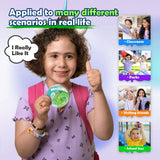 WATERELF Play Putty Slime for Kids, Fidget Sensory Artistic Therapy Putty Toys for Boys Girls Adults, Stress Relief Non-Sticky, 3.11 Inch 3.2 Oz - NP003-Green