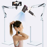 Hair Dryer Stand Holder Adjustable Hands Free Hair Dryer Holder YUNHAN