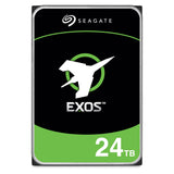 Seagate Exos X24 24TB Enterprise Hard Drive HDD SATA 6Gb/s 512MB Cache 7200 RPM 512e CMR Helium Sealed 3.5in Hard Drive