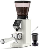 Tuni G1 Conical Burr Coffee Grinder, 48 Grind Settings Anti-static Burr Mill, Precision Electronic Timer and LED Touchscreen