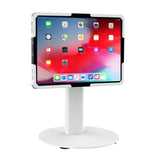 Mount-It! Universal Tablet Countertop Stand, Secure Kiosk Mount, White