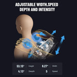 Duet Massage Chair-4D & 3D Dual-Mechanism Zero Gravity Recliner with Yoga Stretch and Electric Automatic Footrest Extension-Full Body Relaxation (Black) Alfine