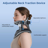 Holniva Neck Stretcher Cervical Traction, Adjustable Cervical Neck Traction Device, Neck Braces for Neck Pain and Support, Ergonomic Design - FSA Eligible/HSA Eligible