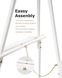 DJAR 3 Pcs 63" Adjustable Wooden Display Easel Stand for Sign