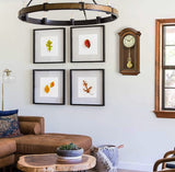 Seiko Gold Tone & Arched Wall Clock with Pendulum and Dual Chimes