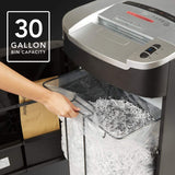GBC Paper Shredder, Commercial TAA Compliant, Jam Stop, 15 Sheet Capacity, Micro-Cut