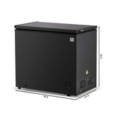 Arctic Chef, 7 Cu. Ft. Convertible Chest Freezer, Garage Ready Freezer or Refrigerator, Manual Defrost Chest Freezer with External Temperature Control, Removable Basket, Defrost Drain, Power Indicator