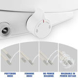 Toilet Seat, Warm Water, Luxury Smart Heated Rivix