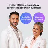 Jabra Enhance Select 700 Clinic-Quality OTC Hearing Aids, Licensed Audiology Services Included, Bluetooth LE Audio & Streaming for iOS/Android, Nearly Invisible & Comfortable, Silver