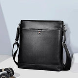 Leather Crossbody Bag Leisure Men's Large Capacity Vertical Payment Fashion Shoulder Top-grain