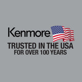 Kenmore KM5K-M 5,000 BTU Window Air Conditioner for Small Rooms up to 150 Sq. Ft. – Quiet Cooling, Easy Install, Energy Efficient AC Unit, 2 Fan Speeds, Washable Filter, Manual Controls