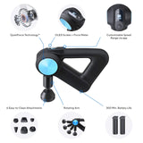 TheraGun Pro Handheld Deep Tissue Massage Gun - Bluetooth Percussion Massage Gun & Personal Massager for Pain Relief & Circulation in Neck, Back, Leg, Shoulder and Body (Black - 4th Gen)