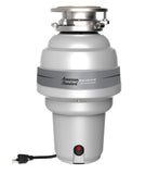American Standard 10-US-ASD-1250 Premium Garbage Disposal with 3-Bolt Mount System and Odor Protection, 1-1/4 HP, Silver