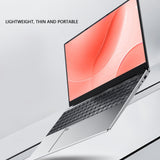 PUSOKEI 15.6 inch Laptop, 16GB DDR4 RAM, 1TB SSD, I3-6006U (Sliver)
