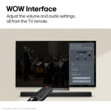 LG S40T 2.1 ch.Soundbar with Wireless Subwoofer, TV Synergy, Wow Interface, AI Sound Pro
