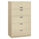 HON 695LL 600 Series Five-Drawer Lateral File