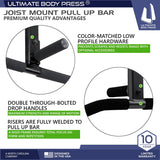 Joist Mount Pull Up Bar by Ultimate Body Press Ultimate Body Press