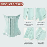 MISTHIN Waist Cincher Corset Sport Girdle Trimmer Double Belt Wrap Waist Trainer Shaperwear Tummy Control Shaper for Women (Green, X-Large)