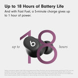 Solo Buds - Wireless Bluetooth Earbuds | 18 Hours of Battery Life - Matte Black Beats