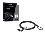 CONCEPTRONIC CUSTODIO02BS 6ft Standard Security Slot Laptop Lock with Key