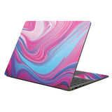 Phone Skin Compatible with Microsoft Surface Laptop 13.8" 8th Edition (2026) - Magenta Pour - Premium 3M Vinyl Protective Wrap Decal Cover - Easy to Apply | Crafted in the USA by MightySkins