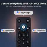 4K Projector with Wifi and Bluetooth, 1500 ANSI Official Licensed Google TV Smart Projector, Outdoor Movie Projector Compatible with NETFLIX/YouTube, 1000+ Apps Supported, AI Auto Focus Proyector