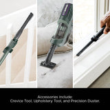 Shark Detect Ultralight Corded Stick Vacuum with Direction Detect and Self-Cleaning Brushroll, Powerful Hair Pickup, Ultra-Lightweight, Crevice & Upholstery Tool Included, Evergreen, HZ752