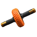Single-wheel Stable Abdominal Great Easy To Assemble Ab Wheel Roller Working Out Power Exercise Wheel Muscle-strength(Yellow)