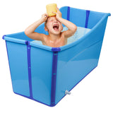 Bath Tub for Toddler Teenager Twins Pets and Small Adults, Foldable Ice Bath Tub G Ganen