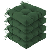 IASEAHK Outdoor Chair Cushions Set of 4, 19" x 19" x 5", Waterproof Outdoor Seat Cushions for Patio Furniture, Fade-Resistant Patio Chair Cushion