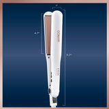 Conair Double Ceramic Flat Iron, 1 1/4-inch Hair Straightener