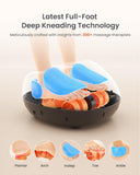 RENPHO Full Foot Massager Machine, 2026 Upgraded Shiatsu Foot Massager with Heat, FSA Eligible HSA Store Eligible, Plantar Fasciitis Massager, Birthday Gifts for Women Mom Men Dad, Fits Up to Size 13