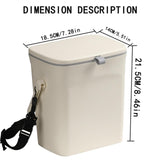 for Driver and Passenger,Easy to Use Vehicle Trash Can, Suitable for Sedans, SUVs, MPVs & Trucks