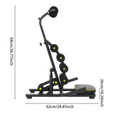 Florchest Adjustable Inversion Table with Stable Foot Pads,330 lbs Weight Capacity Compact Foldable Back Stretcher with Spine Decompression,Full Back & Neck Stretch for Homes Gyms Yoga Studios
