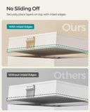 Stackable Jewelry Trays, 4-Tier Jewelry Box, Drawer Jewelry Organizer, with Glass Lid, Removable Dividers SONGMICS