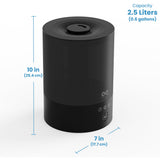 Everlasting Comfort 2.5L Top Fill Humidifiers for Bedroom - Quiet Easy to Fill & Clean, 24HR Runtime, Night Lights, Timer, Ultrasonic Cool Mist Humidifier, Auto Shut-Off, Essential Oil Diffuser