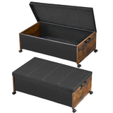 FOUCSSOMEI Under Bed Drawers on Wheels, XXXXL Size, UnderBed Storage with Wheels, Wooden Under Bed Storage, Heavy Duty, Patented Design