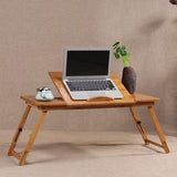 DDYYDS Laptop Lap Desk, Bed Tray of Sturdy with Storage Net, Surface Holder, Adjustable
