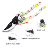 4 Pairs Garden Gloves for Women(L) & 10PCS Gardening Tools Set Floral Gardening Gifts for Women