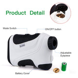 BH600 Precision Pro Golf Rangefinder with Slope On/Off, Tournament Legal,1200 Yards Laser Range Finder