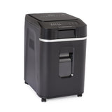 200-Sheet Auto Feed Micro Cut Paper Shredder with Pullout Basket, Black - NEW (Previously AmazonCommercial brand) Amazon Basics