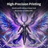 DXZ A3 DTF Printer with Shaker Oven & Air Purifier, High-Speed F1080 Printhead, 24/7 Auto-Maintenance, 4.5” LED Multi-Function Touch Screen, 13'' Apparel T-Shirt Printing Machine