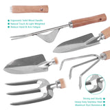 Garden Tool Set, 7 Pcs Floral Gardening Set for Women Leaf Camouflage Gardening Kit with Garden Tool Bag