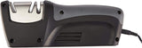 Smith’s 50029 Compact Electric Knife Sharpener , Stainless , Kitchen Knife 2 Stage Sharpener , Electric & Manual , Blade Guide , Quick Sharpening & Polishing , Straight Edge Blades , Handheld 120 V