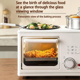 4-in-1 Breakfast Maker Station, 8L Electric Breakfast Machine with Oven, Frying Pan and Steamer, 1200W Breakfast Egg Sandwich Maker