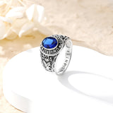Oseew 2027 Men Custom Pattern Graduation Ring Gift Box Style3