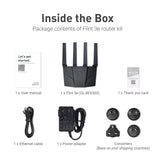 High-Speed WiFi Router for Wireless Internet w/VPN, 5 x 2.5G Ethernet Port for Fiber Optic Modem