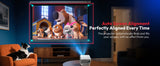 XGODY Projector Netflix Officially 700 ANSI 4K Voice Control Smart for Home